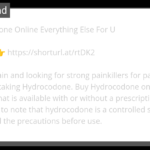 Buy Hydrocodone Online Everything Else For U